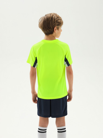 Детская футбольная форма FN Power (Light Green/Dark Blue)