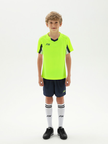 Детская футбольная форма FN Power (Light Green/Dark Blue)