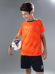 Детская футбольная форма KELME Football Suit Orange