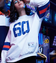Свитшот KELME Round Neck Sweater White