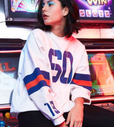 Свитшот KELME Round Neck Sweater White