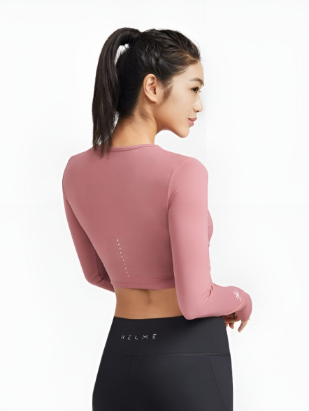 Лонгслив KELME Long Sleeve T-Shirt Pink