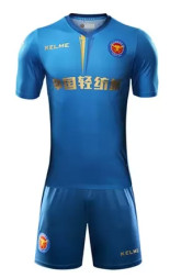 Костюм KELME 18 Years Of China First Division Zhejiang Yi Teng Competition Suit Dark Blue