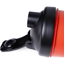 Шейкер спортивный TORRES, S01-600-01, 600мл, черная крышка с колпачком, пластик, прозрачный