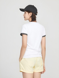 Футболка KELME Round Neck Short Sleeve T-Shirt White