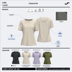 CAMISETA MANGA CORTA INDOOR GYM  