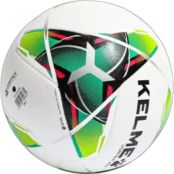 Футбольный мяч KELME Hand Stitched Football (White/Green)