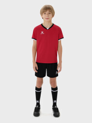 Детская футбольная форма KELME Football Uniform Set (Red/Black)