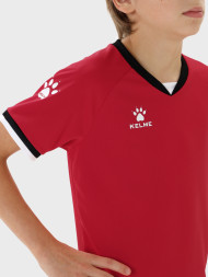 Детская футбольная форма KELME Football Uniform Set (Red/Black)