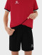 Детская футбольная форма KELME Football Uniform Set (Red/Black)