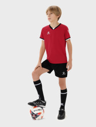 Детская футбольная форма KELME Football Uniform Set (Red/Black)