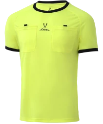 Футболка судейская JOGEL Referee tee, желтый
