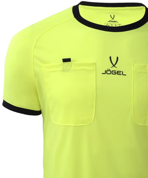 Футболка судейская JOGEL Referee tee, желтый