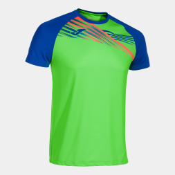 CAMISETA MANGA CORTA ELITE X VERDE FLUOR ROYAL
