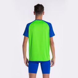 CAMISETA MANGA CORTA ELITE X VERDE FLUOR ROYAL