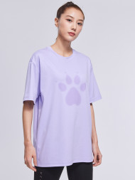 Футболка KELME Round Neck Short Sleeve T-shirt Violet