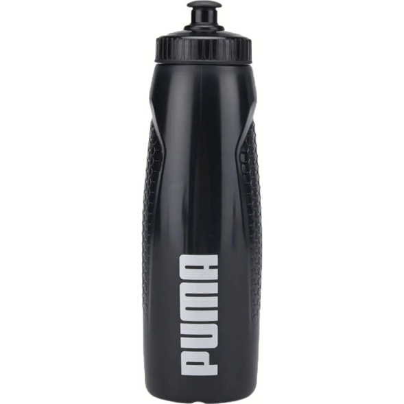 Бутылка для воды PUMA TR bottle core, 05381301, объем 750мл, ПЭ, ПП, ПТУ, силикон, черный