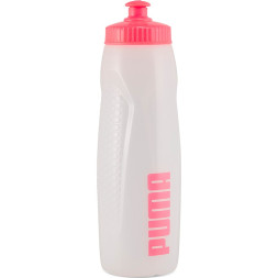 Бутылка для воды PUMA TR bottle core, 05381335, объем 750мл, ПЭ, ПП, ПТУ, силикон, бело-розовый