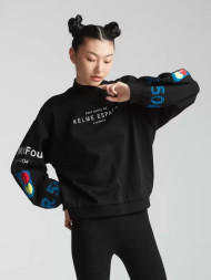 Свитшот KELME Round Neck Sweater Black
