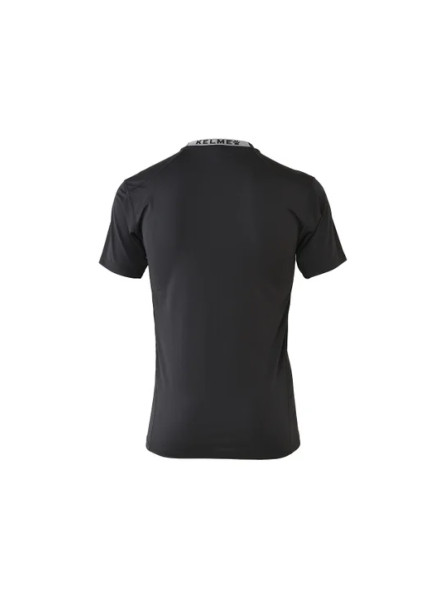 Футболка KELME Short Sleeve Tight T-Shirt Black