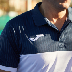 Поло JOMA MONTREAL BLANCO MARINO