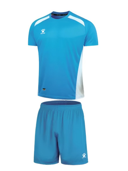 Футбольная форма KELME Short Sleeve Football Set Light Blue