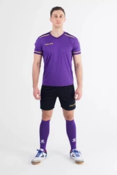 Футбольная форма KELME S/S Football Set (Light Purple/Black)