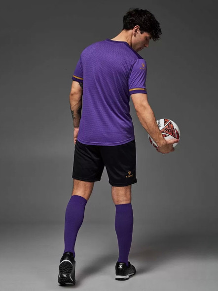 Футбольная форма KELME S/S Football Set (Light Purple/Black)