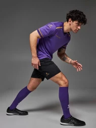 Футбольная форма KELME S/S Football Set (Light Purple/Black)