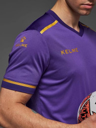 Футбольная форма KELME S/S Football Set (Light Purple/Black)
