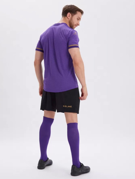 Футбольная форма KELME S/S Football Set (Light Purple/Black)