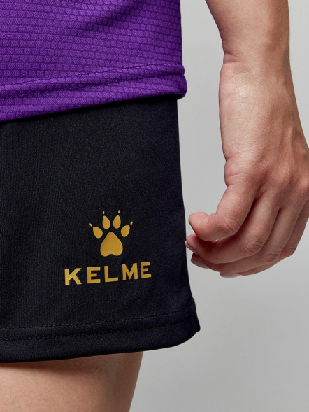 Футбольная форма KELME S/S Football Set (Light Purple/Black)