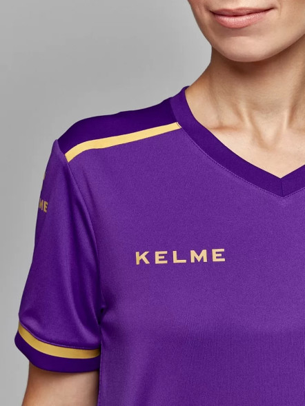 Футбольная форма KELME S/S Football Set (Light Purple/Black)