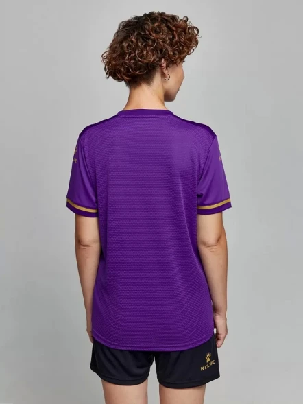 Футбольная форма KELME S/S Football Set (Light Purple/Black)