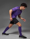 Футбольная форма KELME S/S Football Set (Light Purple/Black)