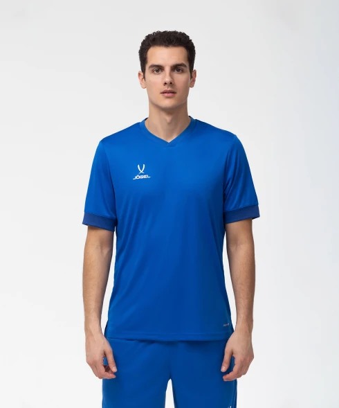 Футболка игровая JOGEL DIVISION PerFormDRY Union Jersey, синий/темно-синий/белый