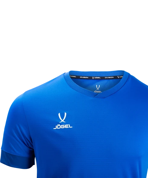 Футболка игровая JOGEL DIVISION PerFormDRY Union Jersey, синий/темно-синий/белый