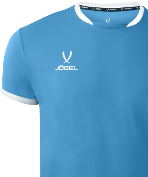Футболка волейбольная JOGEL CAMP, бирюзовый, детский