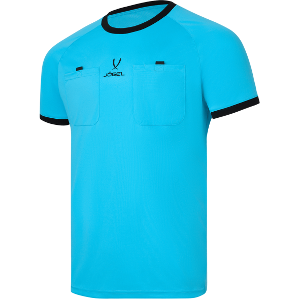 Футболка судейская JOGEL Referee tee, голубой