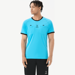 Футболка судейская JOGEL Referee tee, голубой