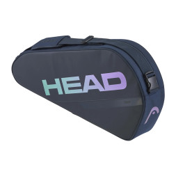Сумка-чехол HEAD Tour Racquet Bag S, 260835-NV, с карманом для 3 тен.ракеток, темно-синий
