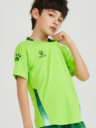 Детская футбольная форма KELME Short-Sleeved Football Suit (Light Green/Green)