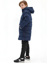Детский пуховик KELME Children's Long Jacket Dark Blue