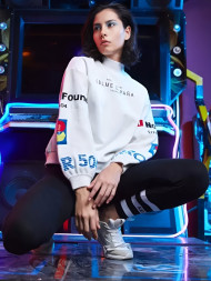 Свитшот KELME Round Neck Sweater White