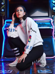 Свитшот KELME Round Neck Sweater White