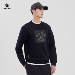 Свитшот KELME Round Neck Sweater Black