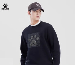 Свитшот KELME Round Neck Sweater Black