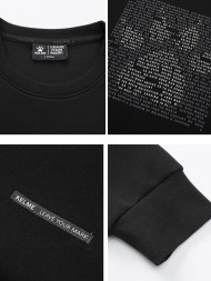 Свитшот KELME Round Neck Sweater Black