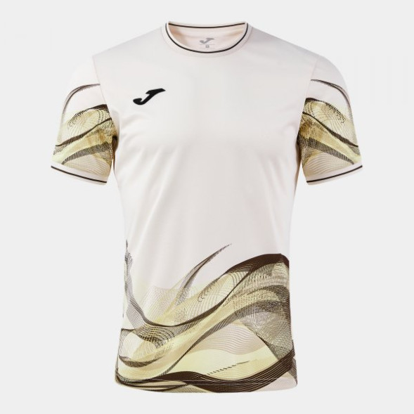 ФУТБОЛКА С КОРОТКИМ РУКАВОМ WAVE БЕЖЕВЫЙ