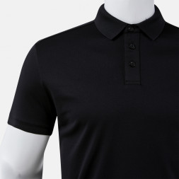 ПОЛО С КОРОТКИМ РУКАВОМ COMBI PRO ЧЕРНЫЙ